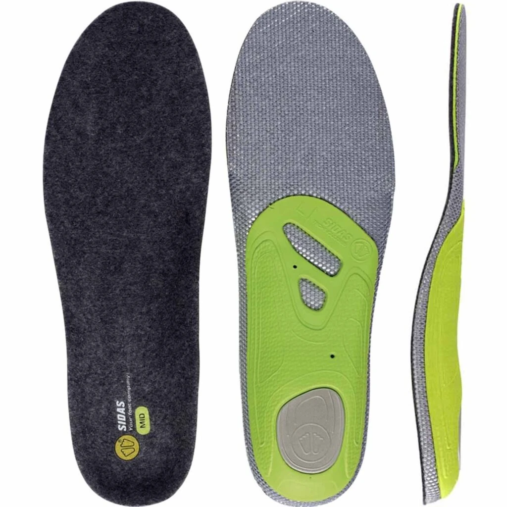 Sidas 3 Feet Merino Mid Orthotic Insole 1 Sidas 3 Feet Merino Mid Orthotic Insole