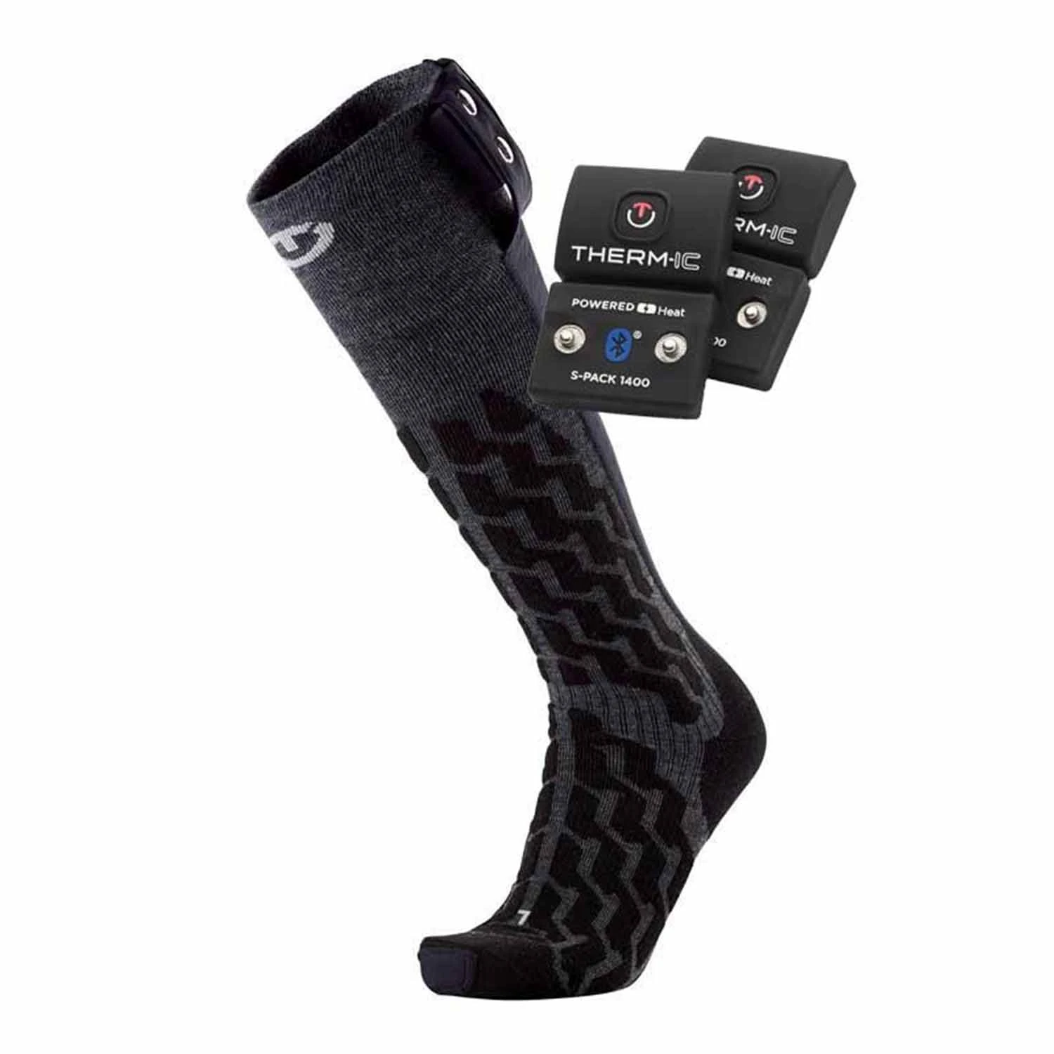 Thermic Heat Fusion Uni Heated Ski Socks + S1400b 1 Thermic Heat Fusion Uni Heated Ski Socks + S1400b